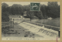 CHÂLONS-EN-CHAMPAGNE. 89- Le Barrage sur la Marne.
LL.Sans date