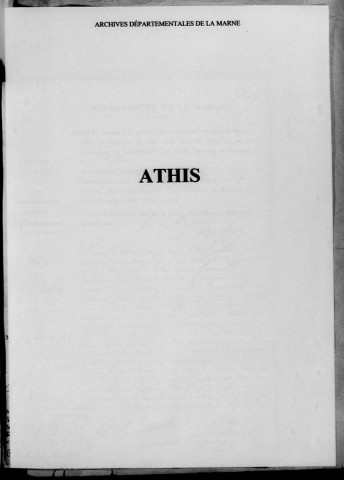 Athis. Naissances 1872