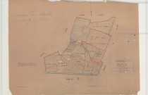 Cherville (51150). Section A2 échelle 1/2500, plan mis à jour pour 1931, plan non régulier (papier)