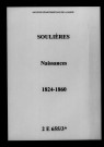 Soulières. Naissances 1824-1860