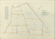 Marson (51354). Section ZS échelle 1/2000, plan remembré pour 1968 (extension sur Dampierr- sur-Moivre section Z), plan régulier (papier armé)