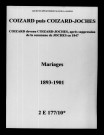 Coizard-Joches. Mariages 1893-1901