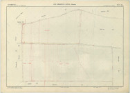 Grandes-Loges (Les) (51278). Section ZM échelle 1/2000, plan remembré pour 1966 (extension sur Vraux section ZM), plan régulier (papier armé)