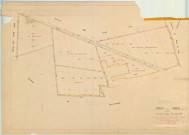 Loisy-en-Brie (51327). Section V3 échelle 1/2000, plan remembré pour 1956 (ancienne section E2), plan régulier (papier)
