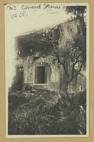 REIMS. Rue Lesage, n° 175.