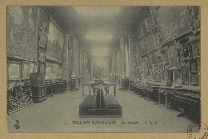 CHÂLONS-EN-CHAMPAGNE. 11- Le Musée. C. L. C. Sans date 