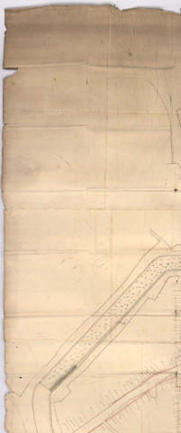 Plan de la ville de Fismes, 1770.