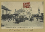 MOURMELON-LE-GRAND. -5-l'Hôtel de l'Europe et la Place d'Armes.
LL.[vers 1909]