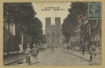 REIMS. 241. Reims en 1919 - Rue Libergier - Libergier street / A.B.C.
