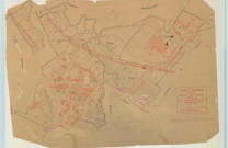 Saint-Masmes (51505). Section B1 échelle 1/1250, plan mis à jour pour 1934, plan non régulier (papier).