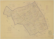 Merlaut (51363). Section A échelle 1/2500, plan mis à jour pour 1960, plan non régulier (papier)