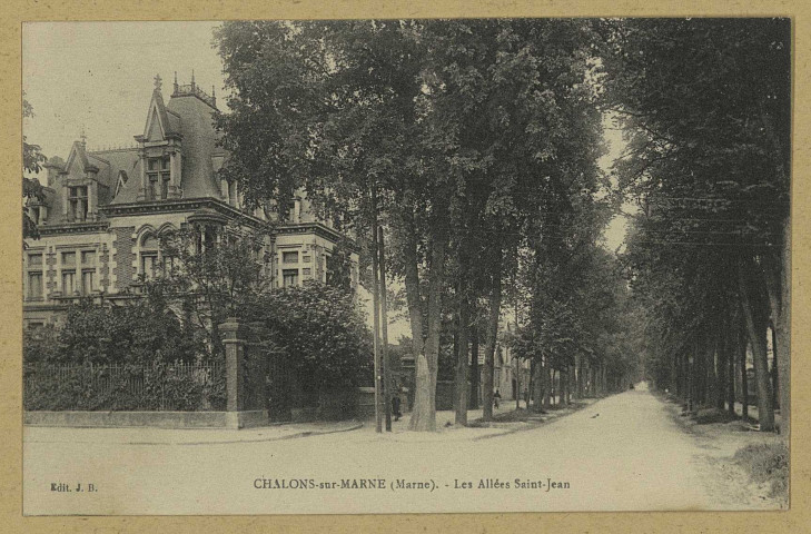 CHÂLONS-EN-CHAMPAGNE. Les allées Saint-Jean.
Château-ThierryJ. Bourgogne.Sans date