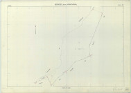 Bergères-sous-Montmirail (51050). Section AB échelle 1/2000, plan renouvelé pour 01/01/1976, régulier avant 20/03/1980 (papier armé)