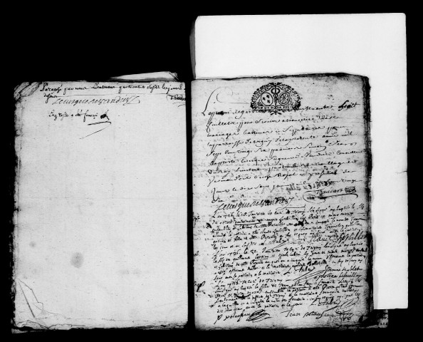 Trigny. Baptêmes, mariages, sépultures 1726-1727