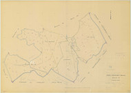 Trois-Fontaines-l'Abbaye (51583). Section B2 échelle 1/5000, plan mis à jour pour 1969, plan non régulier (papier)