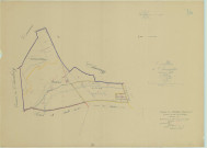 Champlat-et-Boujacourt (51120). Section B1 échelle 1/2500, plan mis à jour pour 1954, plan non régulier (papier).