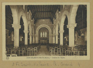 SAINT-HILAIRE-LE-GRAND. Intérieur de l'Église.
ReimsÉdition Artistique Or Ch. Brunel.Sans date