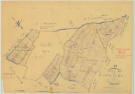 Passavant-en-Argonne (51424). Section B2 échelle 1/1250, plan mis à jour pour 1961, plan non régulier (papier)