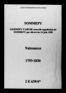 Sommepy. Naissances 1793-1830