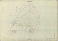 Bazancourt (51043). Section AB échelle 1/5000, plan renouvelé pour 1956, plan régulier (papier armé).