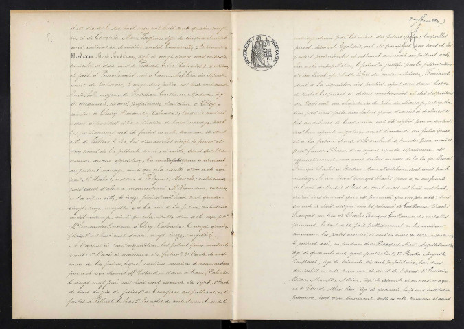 Vauchamps. Mariages 1893-1929