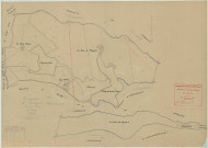 Margerie-Hancourt (51349). Section C1 échelle 1/4000, plan mis à jour pour 1944, plan non régulier (papier)