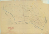 Orbais-l'Abbaye (51416). Section B1 échelle 1/2500, plan mis à jour pour 01/01/1936, non régulier (papier)