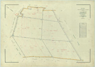 Saint-Quentin-le-Verger (51511). Section ZI 1 échelle 1/2000, plan remembré pour 01/01/1969, régulier avant 20/03/1980 (papier armé)