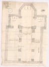 Plan de l'église de Verzenay (1675)