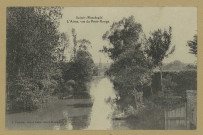 SAINTE-MENEHOULD. L'Aisne, vue du Pont-Rouge.
Ste-MenehouldÉdition L. FoucaultGrand Bazar,.[vers 1906]