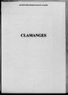 Clamanges. Naissances 1872