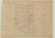 Lavannes (51318). Section A1 échelle 1/2500, plan mis à jour pour 1942, plan non régulier (papier).
