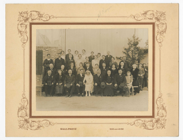 Mariage, photographie de groupe