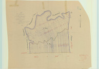 Bourgogne-Fresne (51075). Section B4 échelle 1/1250, plan mis à jour pour 1954, plan non régulier (papier).