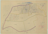 Villers-sous-Châtillon (51637). Section A1 échelle 1/1250, plan mis à jour pour 1957, plan non régulier (papier).