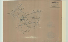 Janvilliers (51304). Tableau d'assemblage 1 échelle 1/10000, plan mis à jour pour 01/01/1932, non régulier (calque)