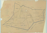 Saint-Imoges (51488). Section C2 échelle 1/2500, plan mis à jour pour 1934, plan non régulier (papier).