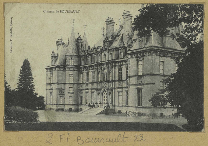BOURSAULT. Château de Boursault.
ÉpernayP. Dautelle.Sans date