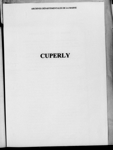 Cuperly. Naissances 1872