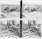 Verdun. Ravitaillement au fort de Souville (vue 1). Verdun. Caserne Marceau, abri (vue 2)