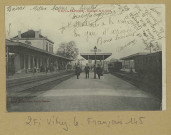 VITRY-LE-FRANÇOIS. Intérieur de la gare.
Édition des Galeries Réunies de l'EstVitry-le-François.[vers 1919]