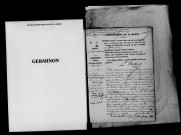 Germinon. Naissances 1871