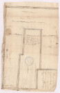 Plan d'une pièce de terre au terroir de Pontfaverger (1714)