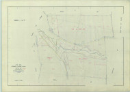 Somme-Tourbe (51547). Section ZD échelle 1/2000, plan remembré pour 1963, plan régulier (papier armé)