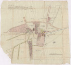 Plan détaillé du village de Cernay -les-Reims (1782), Dominique Villain - idem 87 H 23/32 -