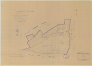 Braux-Saint-Remy (51083). Section A échelle 1/2500, plan mis à jour pour 1959, plan non régulier (papier)