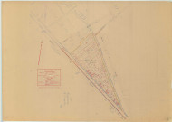 Fagnières (51242). Section E2 échelle 1/1250, plan mis à jour pour 1938, plan non régulier (papier)