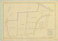 Val-des-Marais (51158). Coligny (51158). Section Z1 échelle 1/2000, plan remembré pour 1954 (anciennes sections A1 et A2 ), plan régulier (papier)
