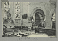 SOMSOIS. Église de Somsois, Chœur et Autel de la Sainte-Vierge / E. Choque, photographe à Épernay.
EpernayE. Choque (51 - EpernayE. Choque).Sans date