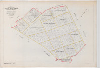 Pomacle (51439). Section U2 2 échelle 1/2500, plan remembré pour 1921, plan régulier (papier).